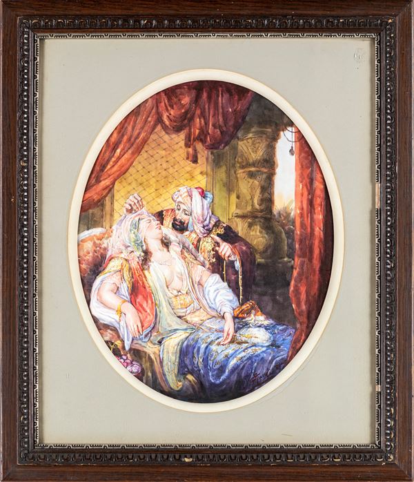 Giuseppe Aureli - Scena orientale