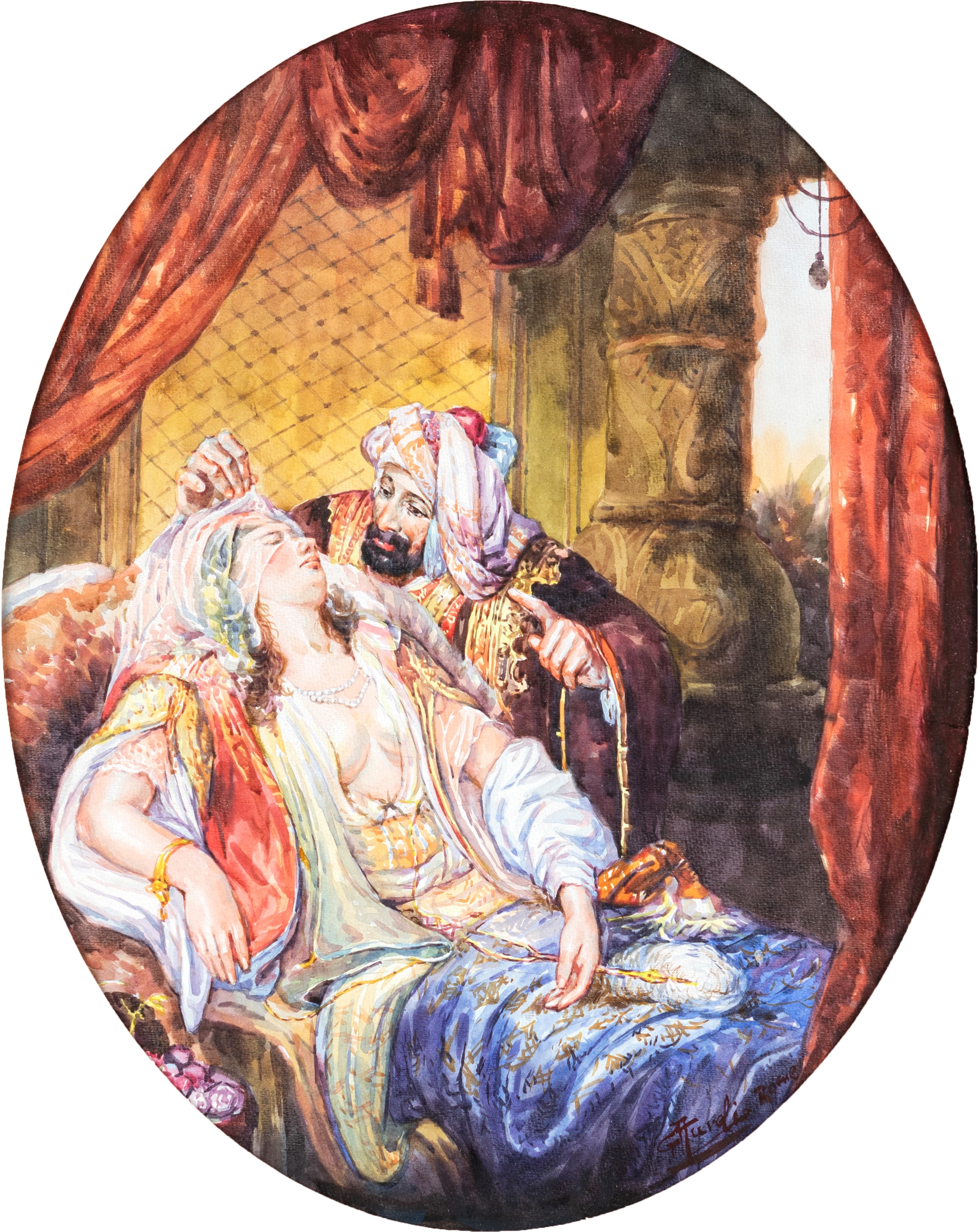 Giuseppe Aureli - Scena Orientale
