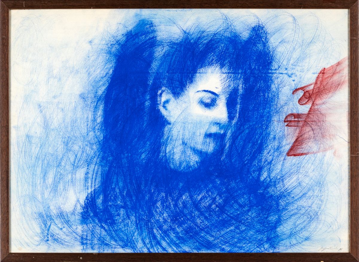 Omar Galliani - Senza Titolo