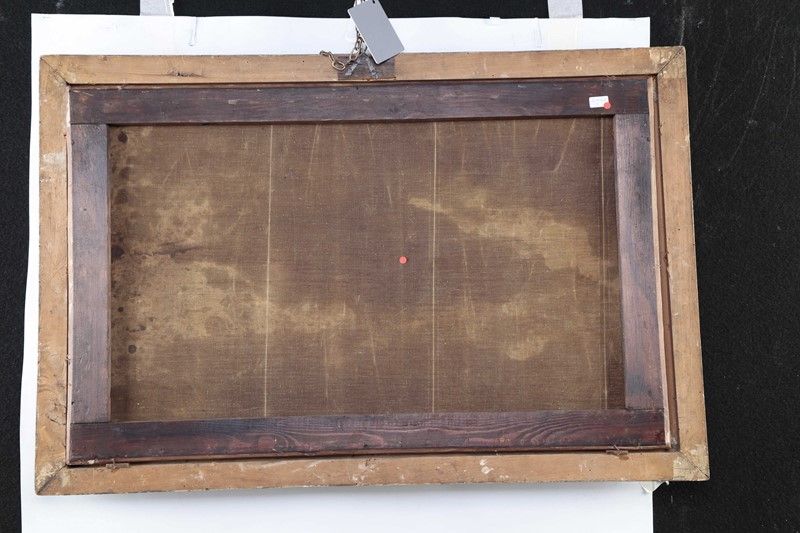 Scuola Veneta del XVIII Secolo - Coppia di Paesaggi con Figure