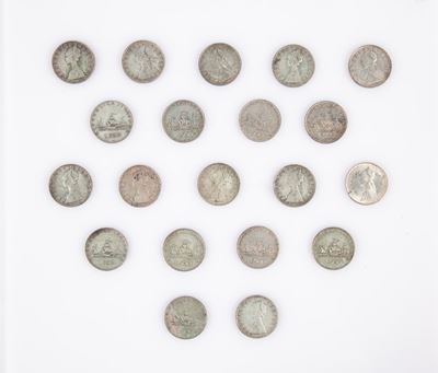 Lotto 20 Monete da 500 Lire Repubblica Italiana Caravelle
