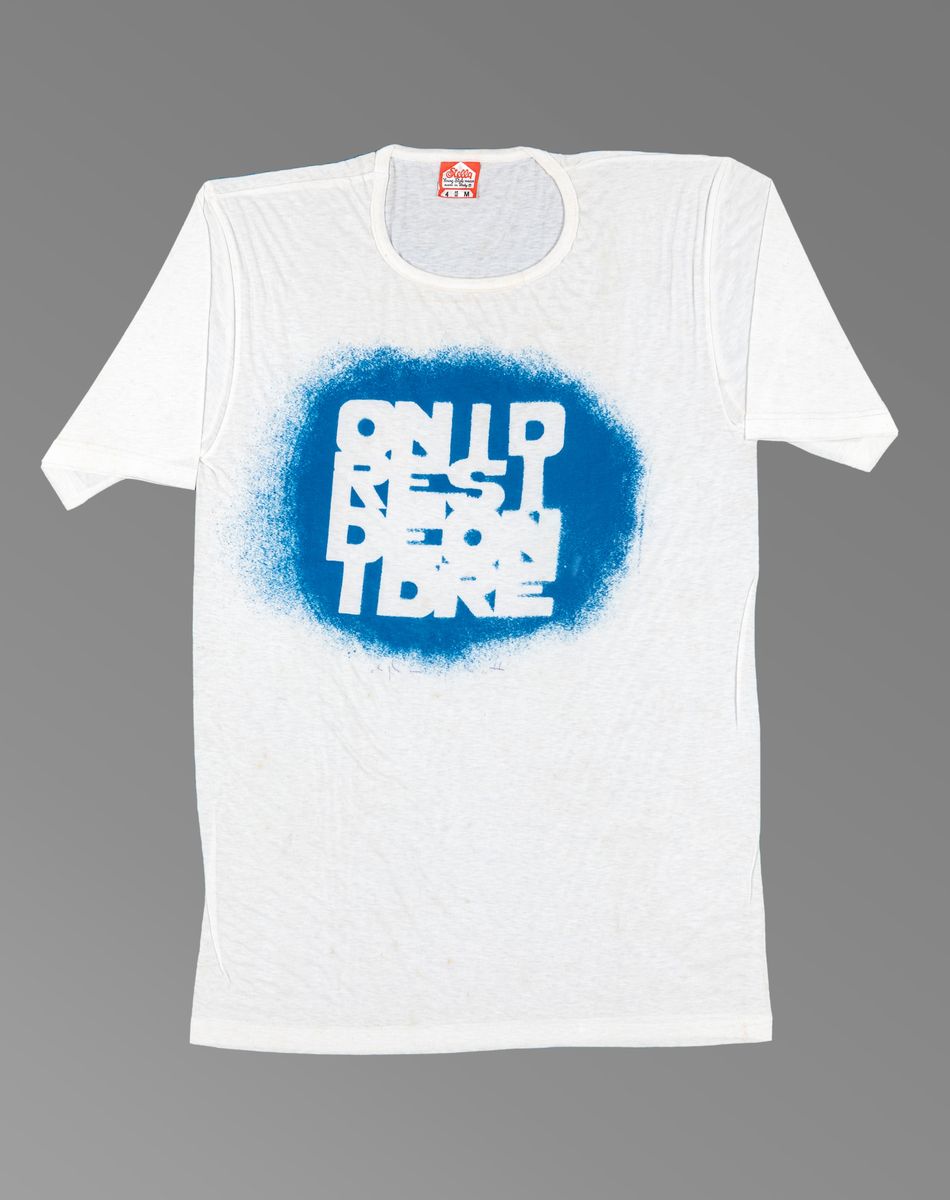 Alighiero Boetti - T-shirt e Progetto