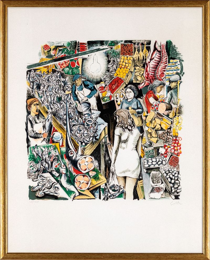 Renato Guttuso - Vucciria
