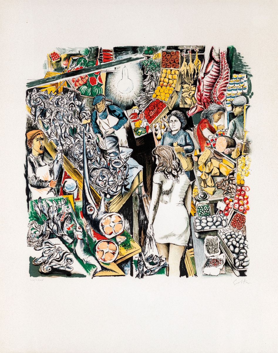 Renato Guttuso - Vucciria