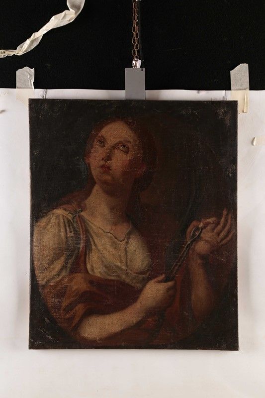 Pittore del XVIII Secolo - Coppia di Ritratti Femminili