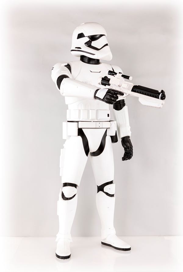 Grande figura interattiva di Stormtrooper, Star Wars, con suoni