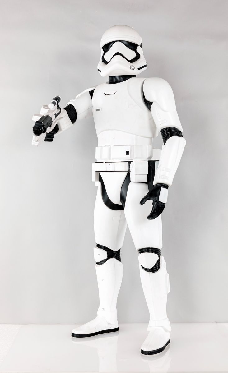 Grande Figura Interattiva di Stormtrooper, Star Wars, con Suoni