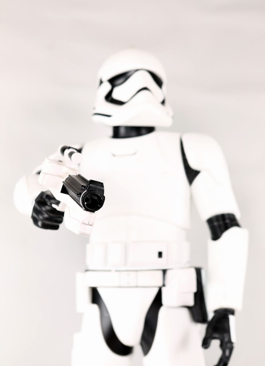 Grande Figura Interattiva di Stormtrooper, Star Wars, con Suoni