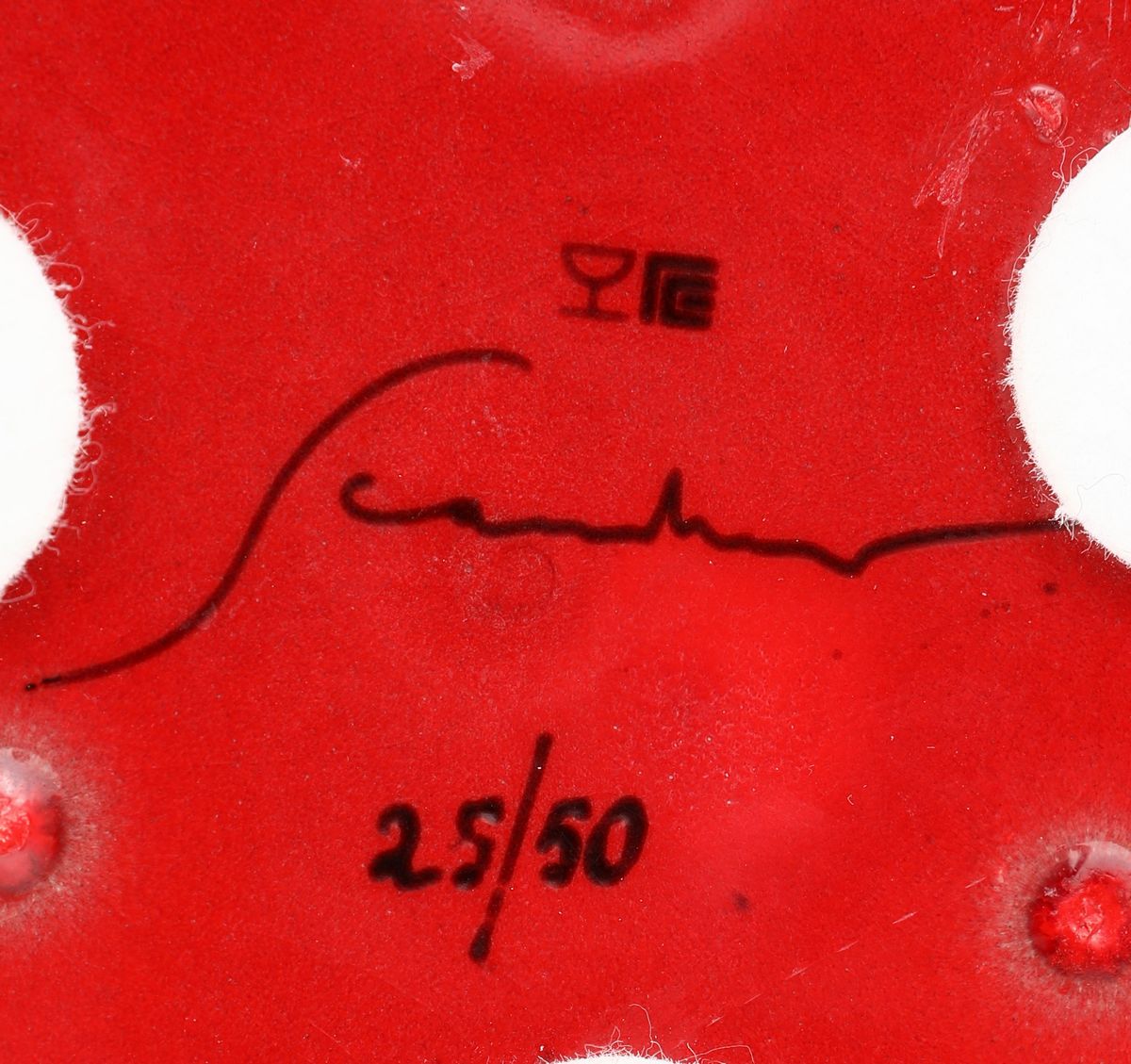Emilio Scanavino - Vaso in Ceramica