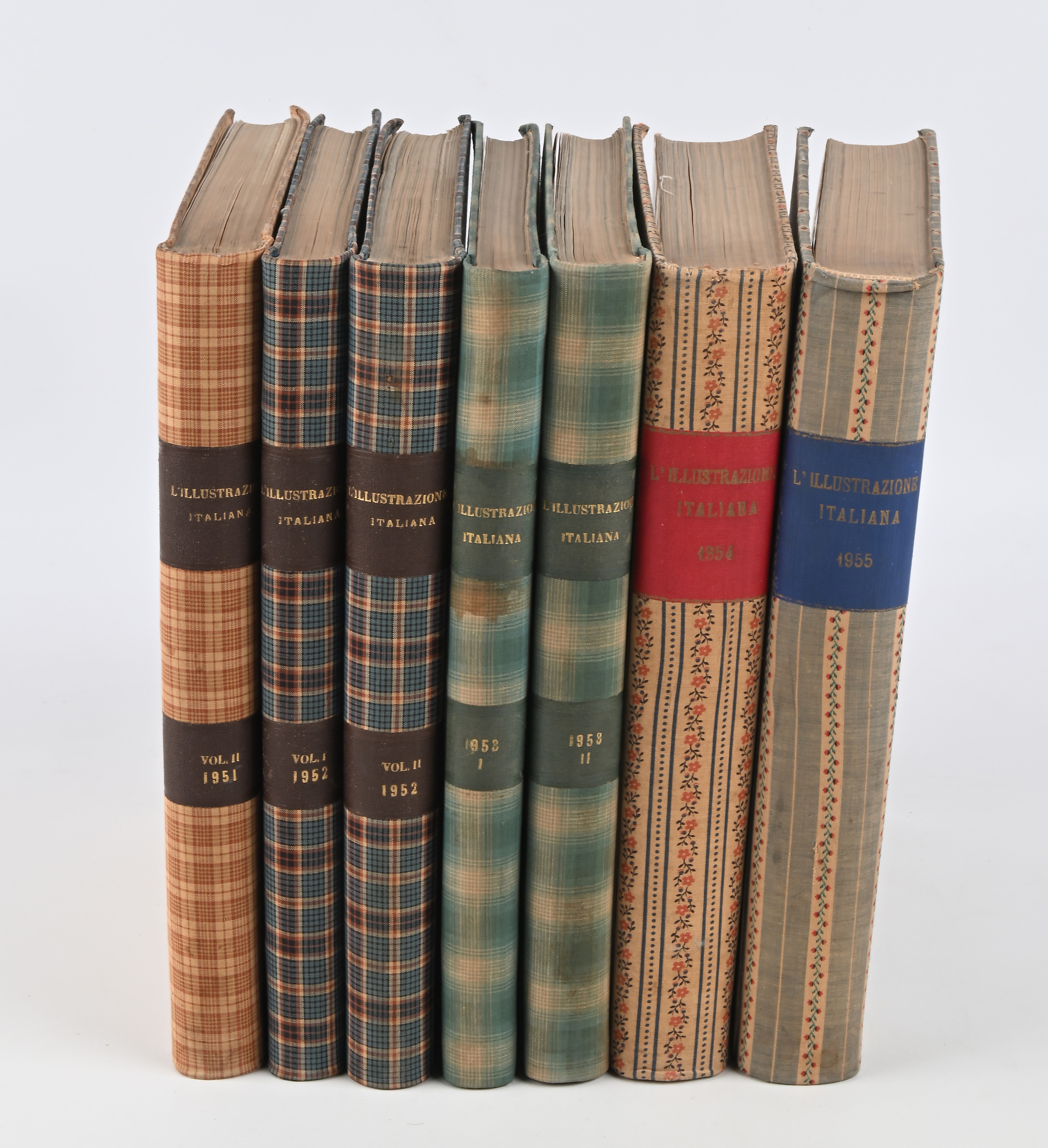 L'Illustrazione Italiana 74 volumi con annate complete