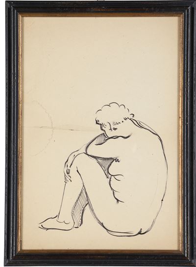 Nudo Seduto
