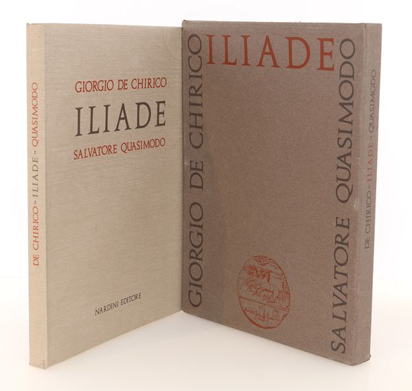 Omero - Iliade Episodi scelti e tradotti da Salvatore Quasimodo. Con 26 Tavole di Giorgio de Chirico