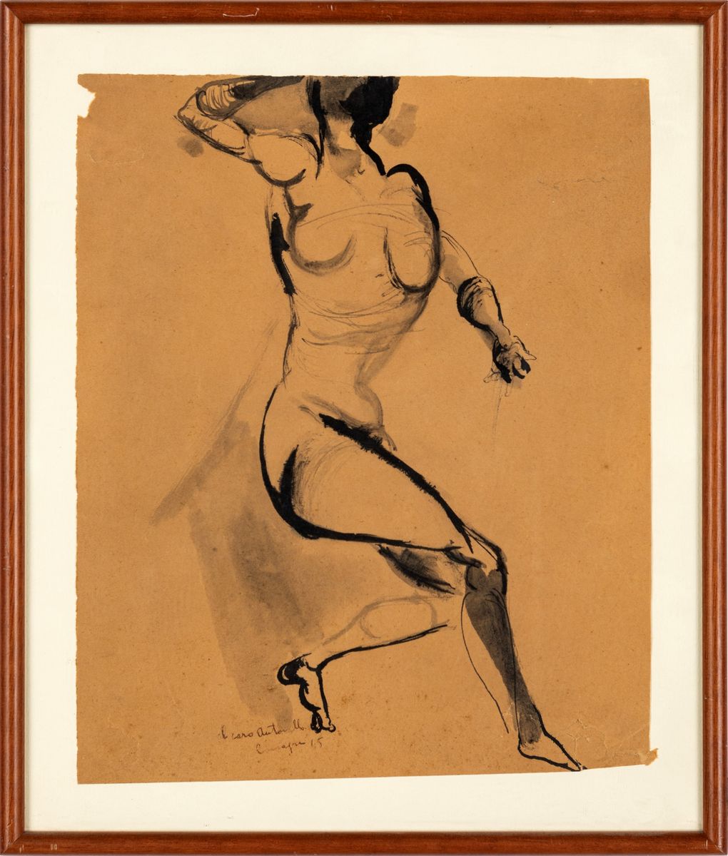 Pietro Consagra - Studio di Figura