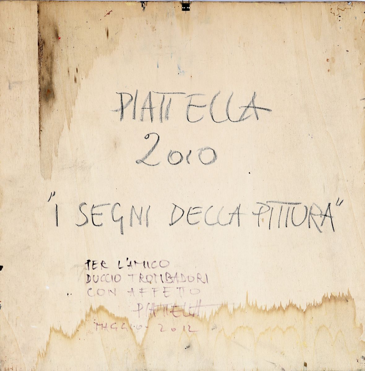 Oscar Piattella - I Segni della Pittura