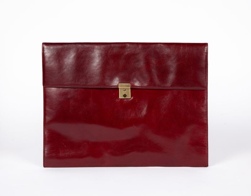Borsa Portadocumenti in Pelle Bourdeaux