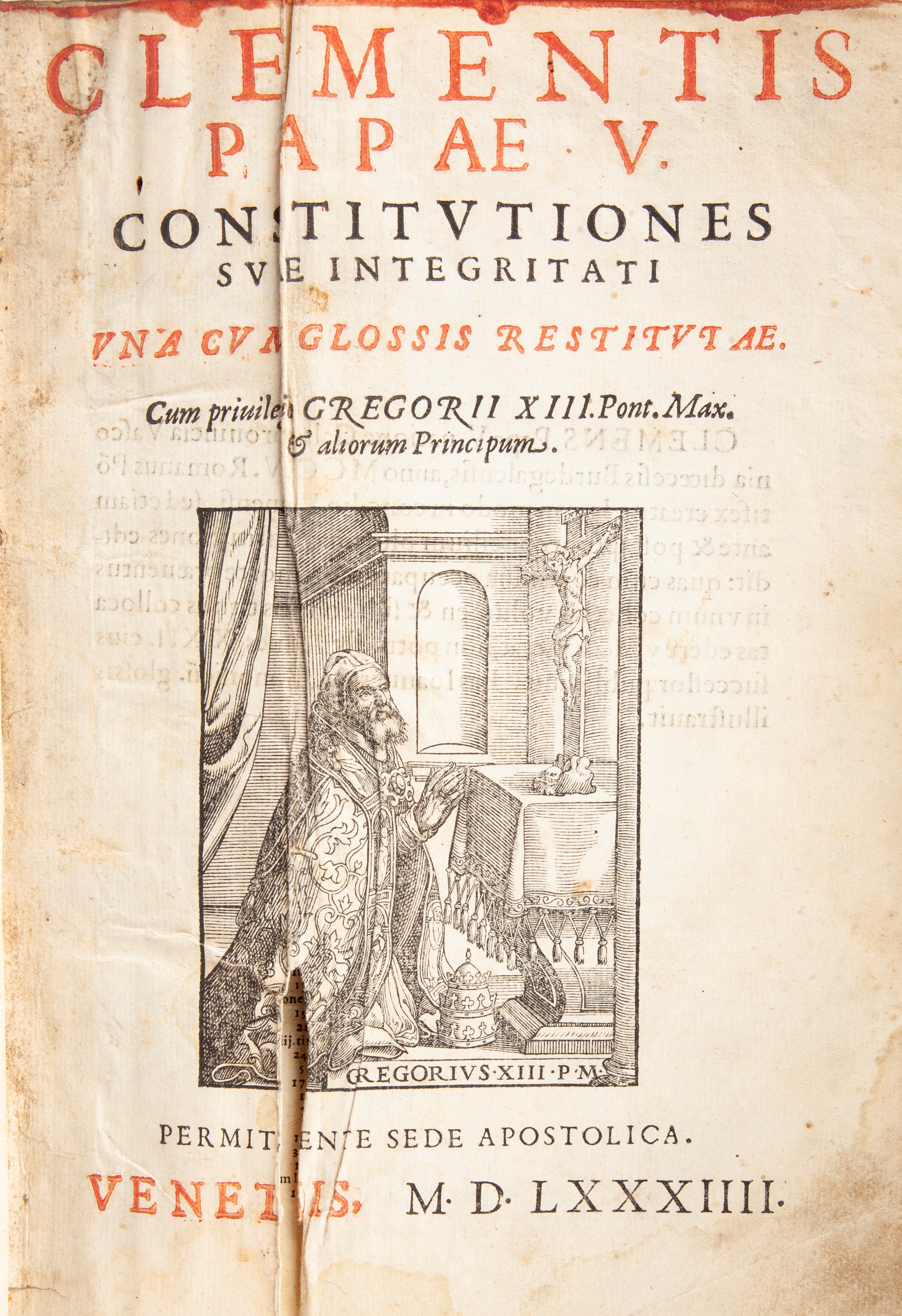 CORPUS JURIS CANONICI - Decretum Gratiani Emendatum et notationibus illustratum una cum glossis C...