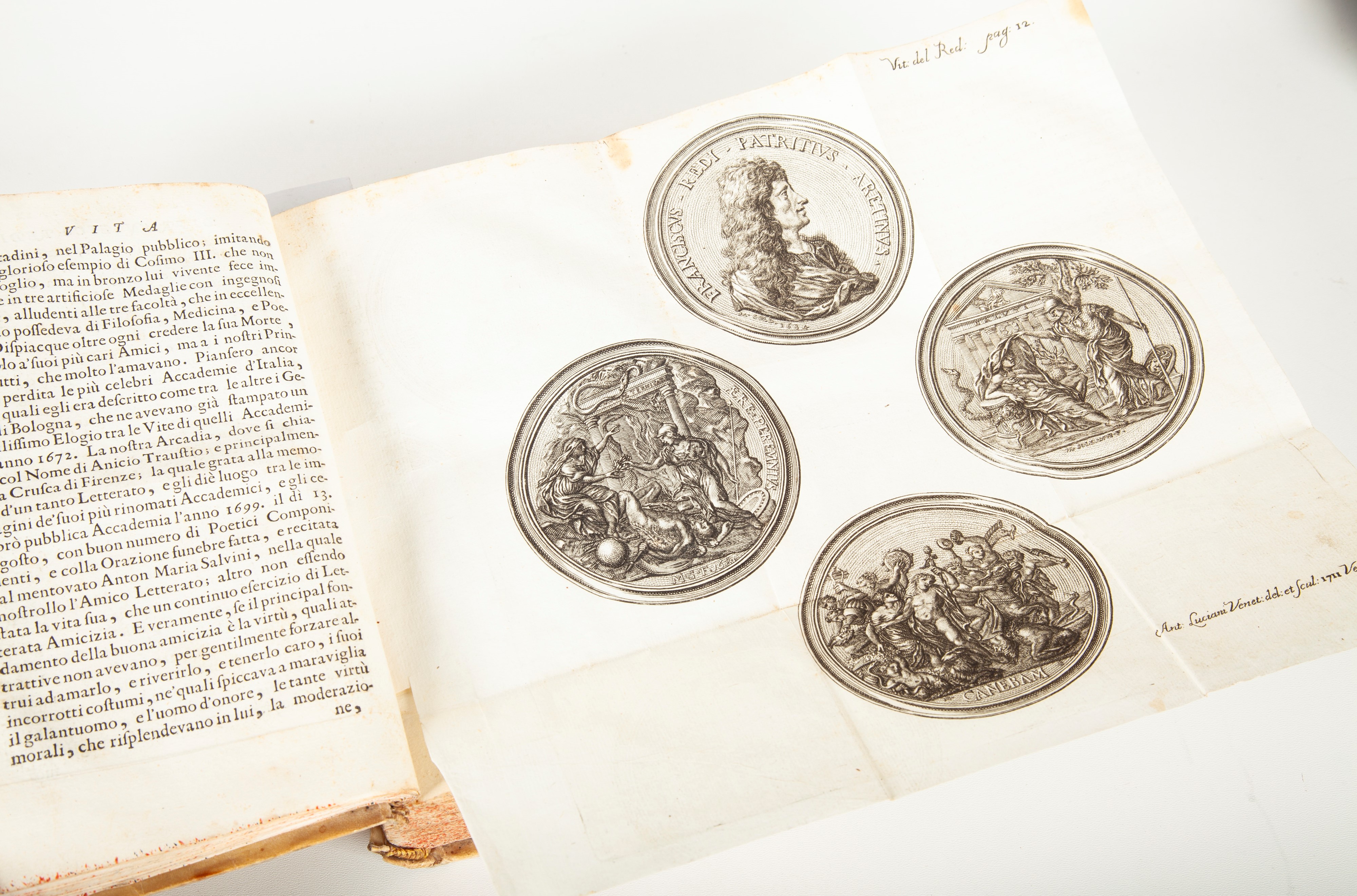 Opere di Francesco Redi gentiluomo aretino e accademico della Crusca In questa nuova edizione acc...