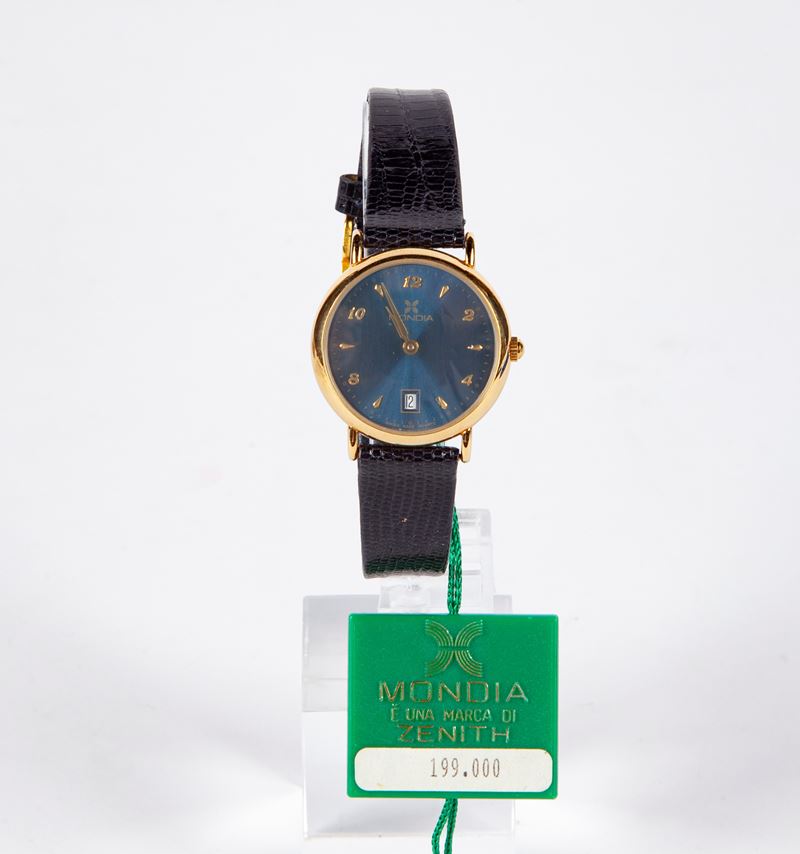 Mondia - Orologio da Polso al Quarzo da Donna in Acciaio e Metallo Dorato