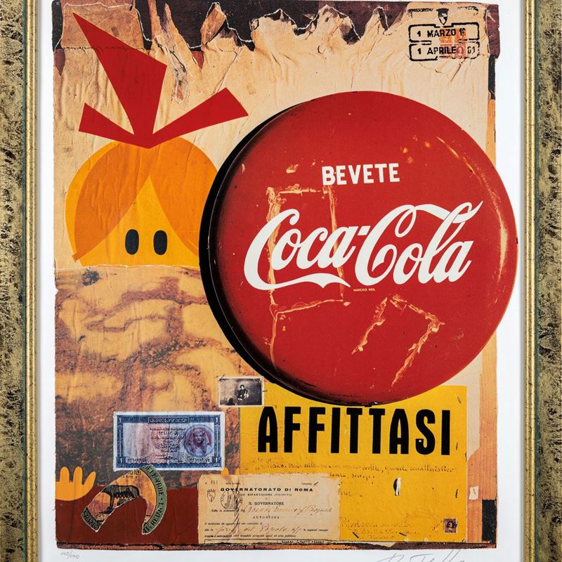 Mimmo Rotella - Coca Cola