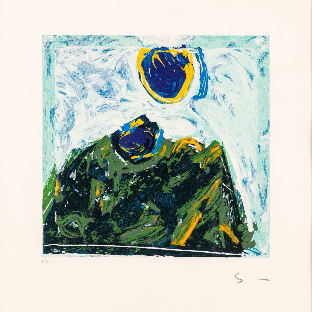 Mario Schifano - Isola + Terra