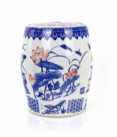 Grande Vaso da Zenzero in Porcellana, Giappone