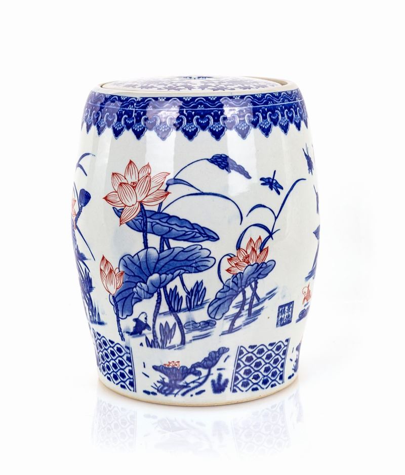 Grande Vaso da Zenzero in Porcellana, Giappone