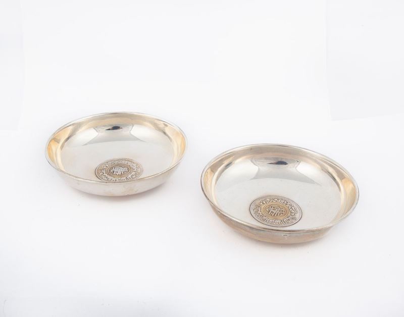 Coppia di Ciotole in Argento 800