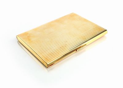 Portasigarette in Oro Giallo