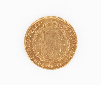 8 Escudos Ferdinando VII 1812 Mo Jj Messico - Città del Messico
