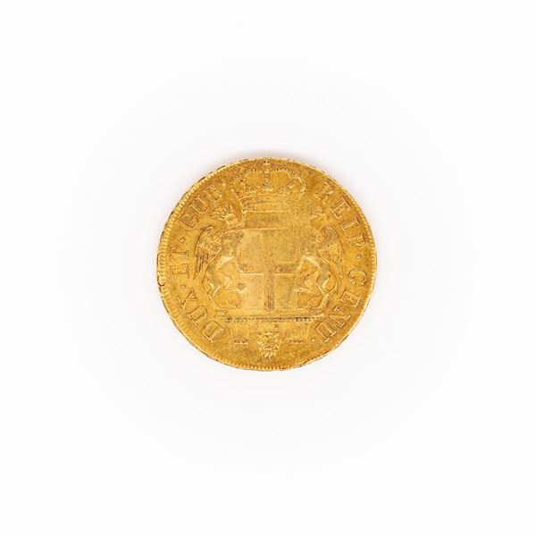 Genova Dogi Biennali 96 Lire 1797 Stemma nuovo