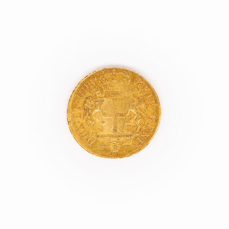 Genova Dogi Biennali 96 Lire 1797 Stemma Nuovo