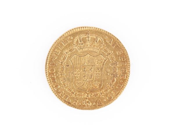 4 Escudos Carlo III 1786 S C Spagna - Siviglia