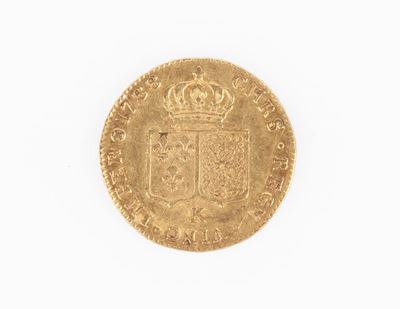 48 Livres (doppio Luigi D'oro) Luigi XVI 1788 K Francia - Bordeaux