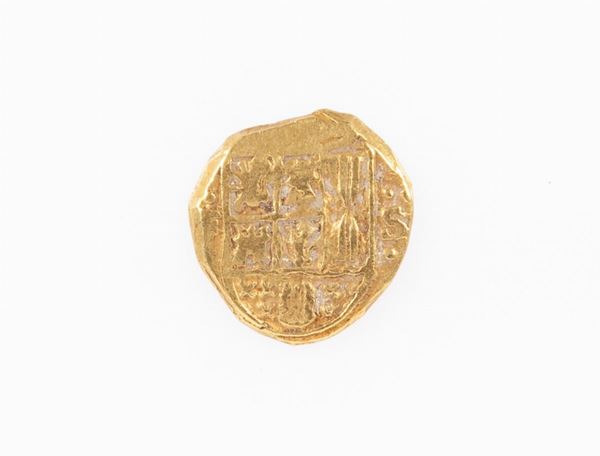 2 Escudos Impero Spagnolo Secolo XVIII?