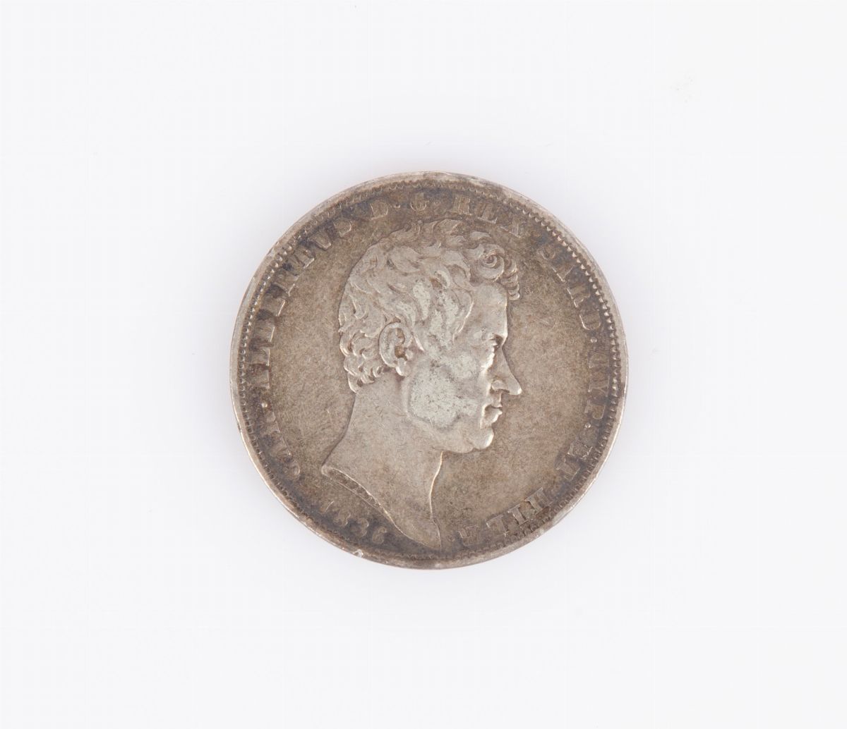 5 Lire Carlo Alberto 1836 Regno di Sardegna - Genova