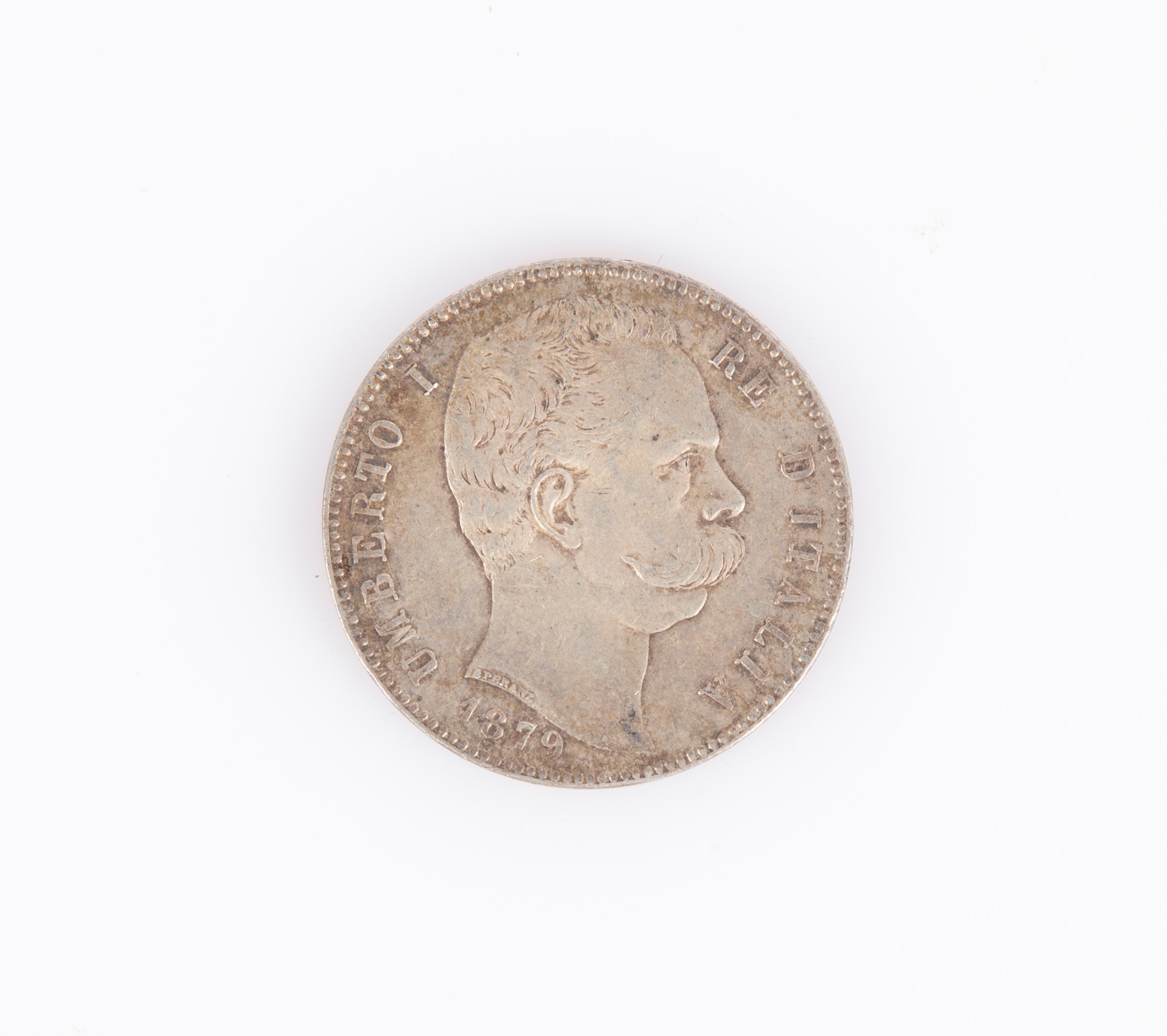 5 Lire 1879 II° Tipo Umberto i Regno D'italia