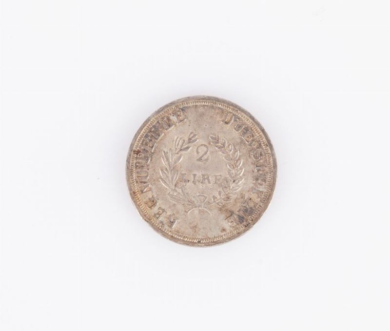2 Lire Gioacchino Napoleone 1813 Regno di Napoli - Napoli