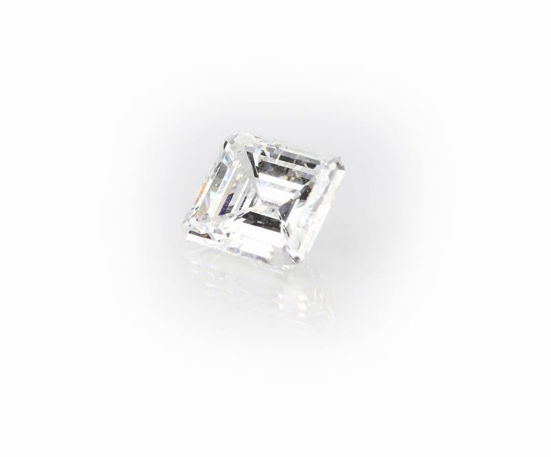 Diamante in Taglio Smeraldo Ct. 1,92 G Vs2.