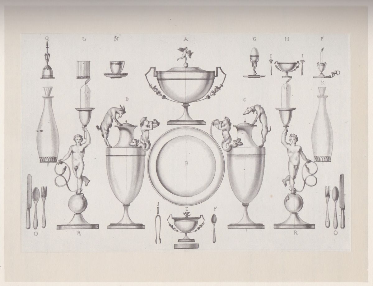 Raffinato Versatoio Neoclassico in Argento e Bronzo, Maestro Argentiere Vincenzo II Belli (attivo...