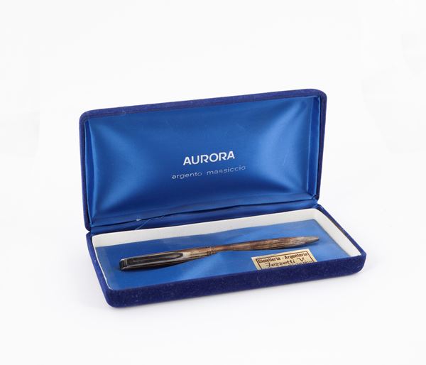 Aurora - Penna a sfera in argento 925/000