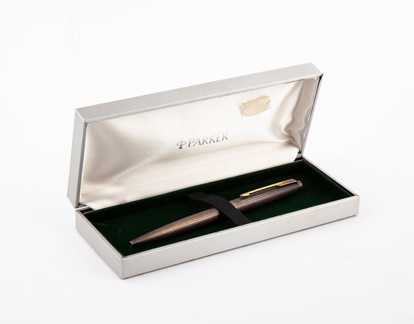 Parker 75 Ciselé - Penna a sfera in argento sterling 925/000