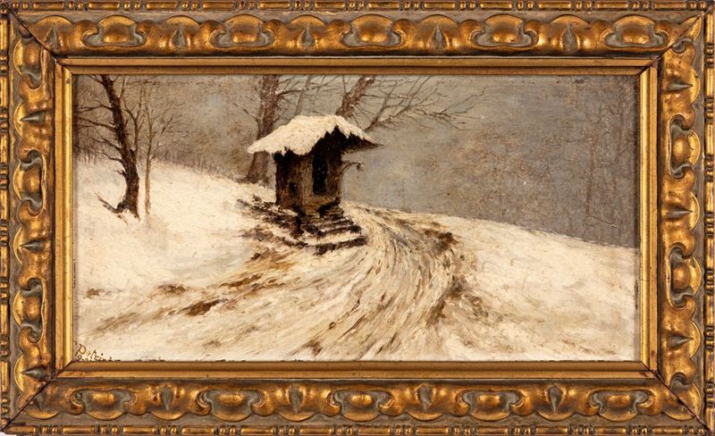 Guido Petrini - Paesaggio Sotto la Neve
