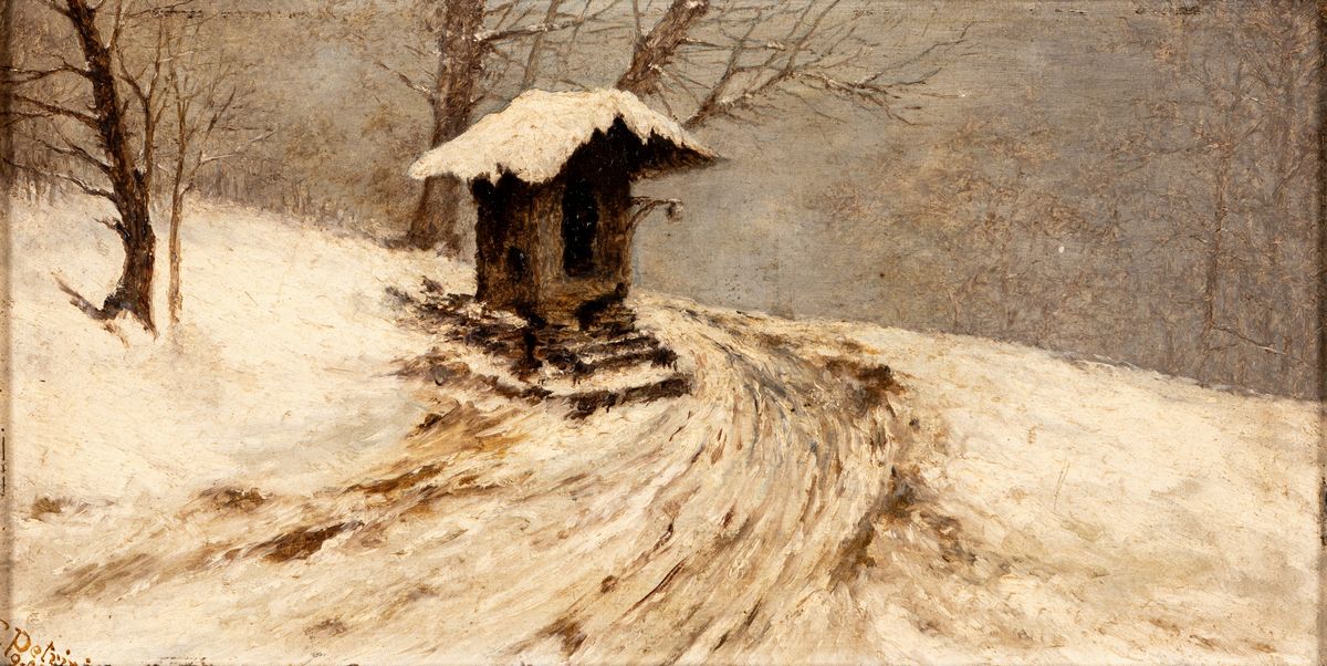 Guido Petrini - Paesaggio Sotto la Neve