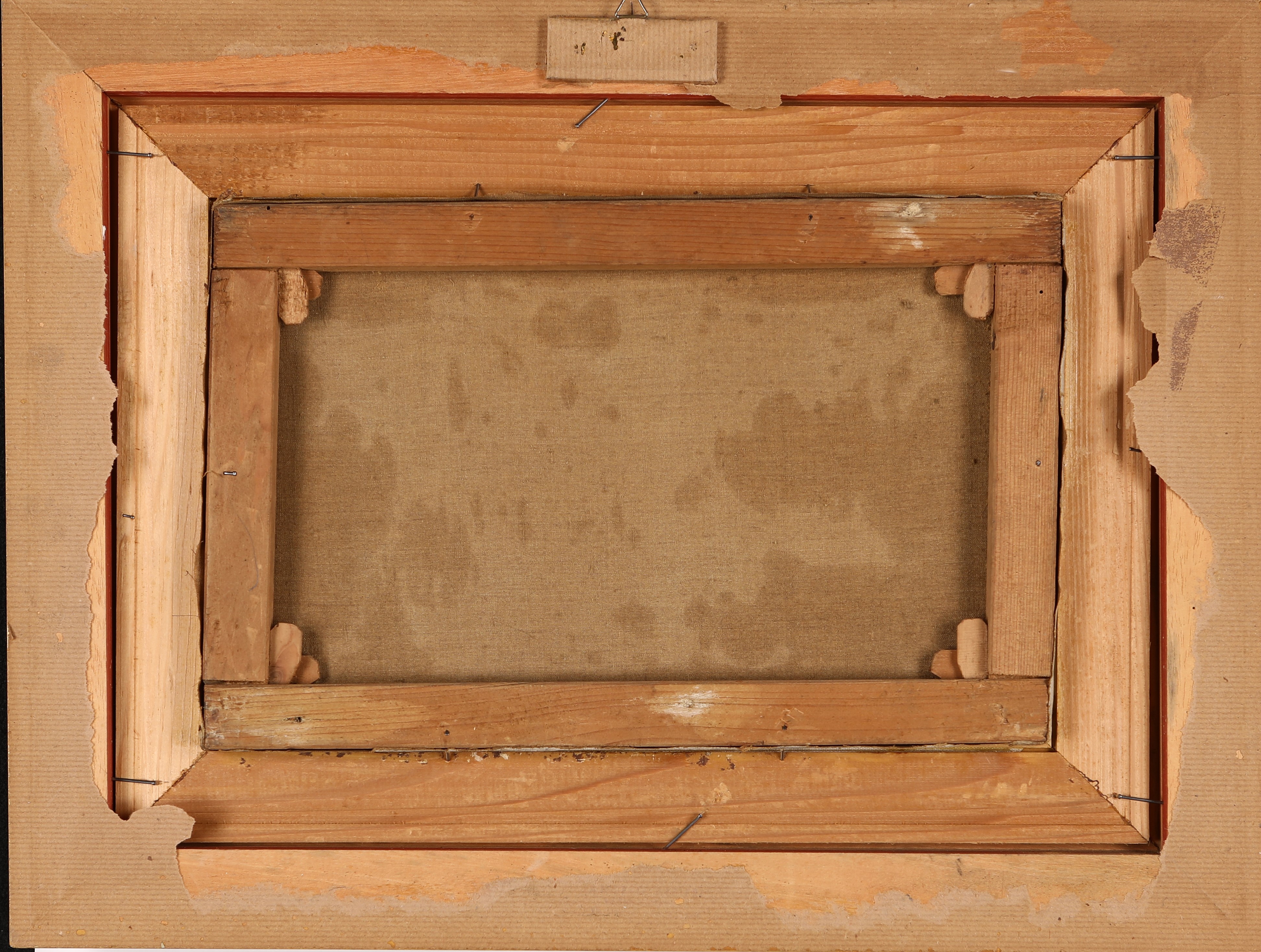 Paesaggio con uomo a cavallo