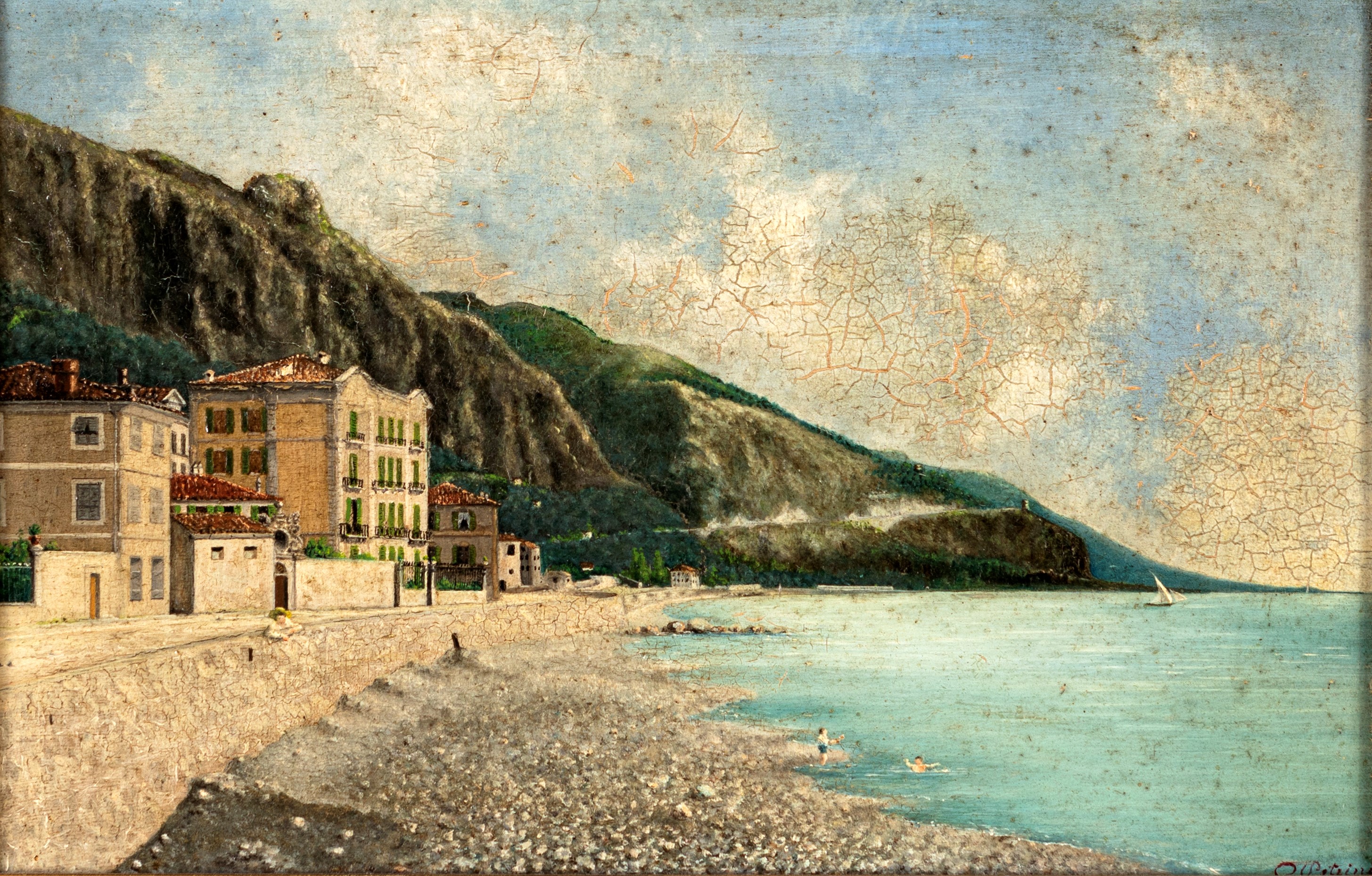 Guido Petrini - Spiaggia a Maiori