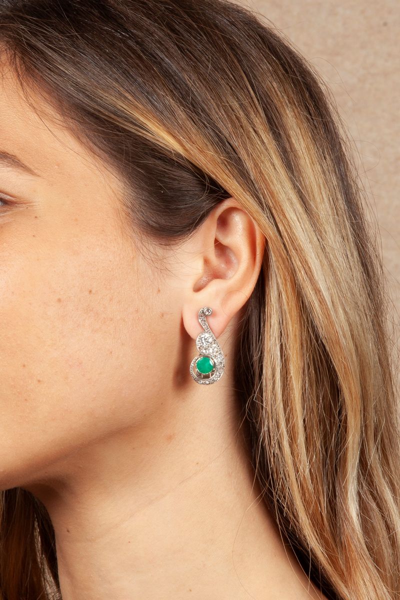 Anello in Oro Brillanti e Onice.