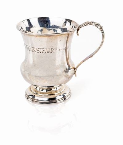 Boccale in Argento, Londra, 1835, Argentiere William Knight II o William King
