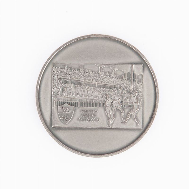 Medaglia in Argento 986/000 Ipzs Premio Campo Testaccio 1927-1989-1990
