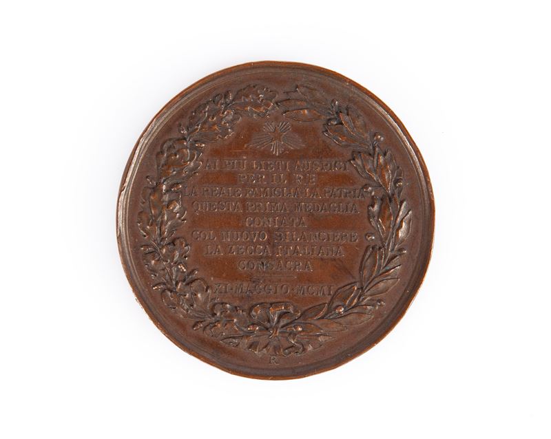 Medaglia 1901 Vittorio Emanuele III Regno D'italia