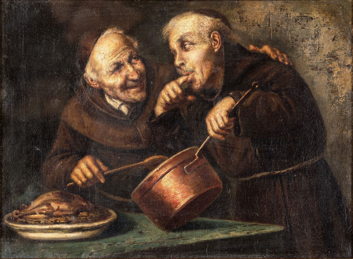 Raffaele Frigerio - Due Frati in Cucina